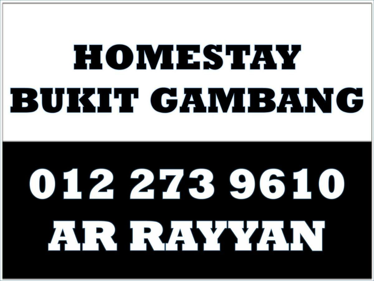 Ar Rayyan Homestay Bukit Gambang Exterior foto